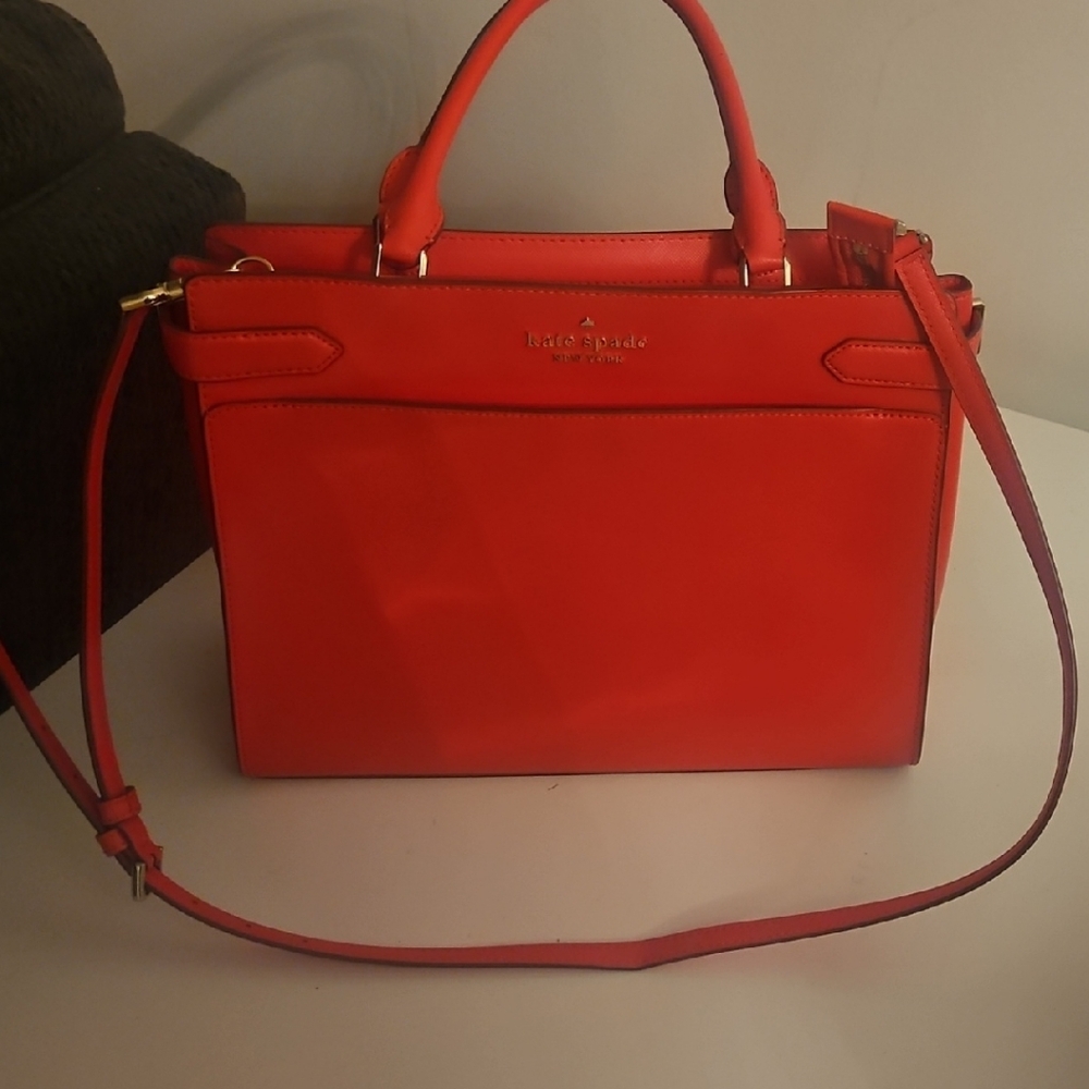 Kate Spade Vibrant Red Crossbody Bag